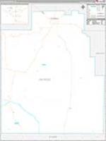 Jim Hogg, Tx Carrier Route Wall Map